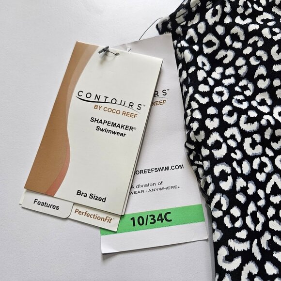 Coco Reef Contours Solitaire Printed One-Piece Swimsuit - Picture 9 of 12